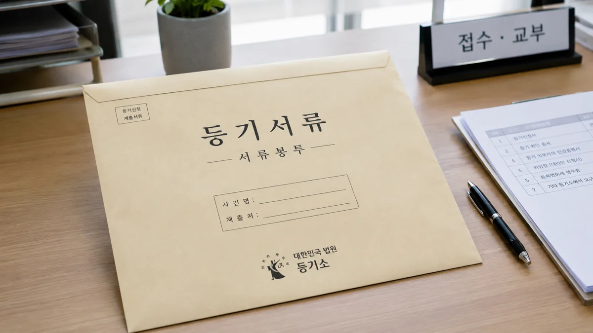 목동 성범죄 신상정보 등록 해제|대한민국 법원 등기소 제출용 등기서류 봉투와 관련 서류